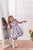Purple Floral Dress, Back To School Dress, Mommy And Me Dress, Ruffle Dress, Mother Daughter Matching Dress, Smock Dress, Retro Dress
