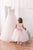 Wedding Mommy and Me Dress, Wedding Blush and White Dress, Wedding Corset Dress, Mother Daughter Matching Gown, Bridal Tulle Dress