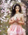 Pink Tiered Tulle Gown, Photoshoot Dress, Pink Wedding Dress, Corset Evening Gown, Boho Wedding Dress, Princess Dress, Extravagant Dress