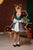 Girl Plaid Dress, Toddler Tartan Green Dress, Girl Preppy Dress, Toddler Tutu Dress, Girl Cotton Dress, Check Photoshoot Dress, Retro Dress
