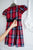 Red Plaid Dress, Mommy And Me Outfit, Mother Daughter Matching Dress, Tartan Holiday Matching Dress, Photoshoot Dress, Red Tartan Dress