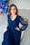 Navy Blue Dress, Maxi Lace Dress, Long Sleeve Gown, Photo Shoot Dress, Plus Size Clothing, Special Occasion Dress, A Line Gown, Formal Dress