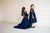 Navy Blue Dress, Maxi Lace Dress, Long Sleeve Gown, Photo Shoot Dress, Plus Size Clothing, Special Occasion Dress, A Line Gown, Formal Dress