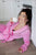 Pink Satin Pajama Set, Women Loungewear, Sexy Pajama, Bridesmaid Pajama, Silky Sleepwear, Women Homewear, Slumber Party Pajama, Cotton