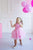 Size 4T Pink Birthday Tutu Dress, Ready To Ship, Pink Tulle Dress, Girl Holiday Dress, Baby Party Outfit, Princess Dress, Photoshoot Dress