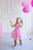 Girl Tutu Dress, Tulle Pink Dress, 1st Birthday Dress, Girl Princess Dress, Flower Girl Dress, Girl Puffy Dress, Holiday Dress, Formal Dress