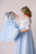 Mommy and me maternity dress, Baby Shower Dress, Matching Maternity Dress For Photo Shoot, Blue Tulle Maternity Dress, Maternity Gown