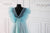 Ready to ship Teal Tulle Maternity Dress For Photoshoot, Maternity Gown, Maternity Baby Shower Dress