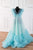 Ready to ship Teal Tulle Maternity Dress For Photoshoot, Maternity Gown, Maternity Baby Shower Dress