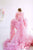 Ruffle Maternity Photoshoot Dress, Dusty Rose Robe, Maternity Robe Dress, Tulle Ruffle Robe, Pregnancy Gown Robe, Boudoir Tulle Robe