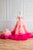 Princess Matching Dresses, Mommy and Me Gowns, Layered Tulle Dress, Pink Ombre Matching Dress, Ruffle Maxi Dress, Formal Photoshoot Dress