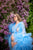 Baby Blue Tulle Maternity Dress, Tulle Robe for Photoshoot, Boudoir Tulle Dress, Pregnancy Gown, Frilled Dress for Photoshoot, Ruffle Gown
