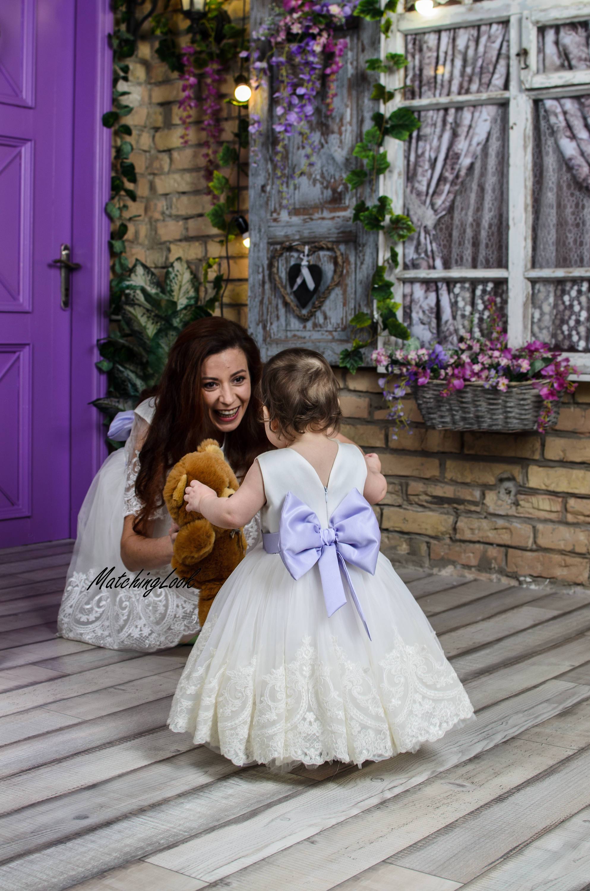 Purple Tulle Pageant Toddler Dress, Puffy Tutu Baby Dress, First Birthday  Dress, Girl Princess Dress, Baby Wedding Dress, Photoshoot Dress