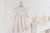 Ivory Linen Dress, Girl Baptism Dress, First Communion Dress, Linen Clothing, Jabot Dress, Linen Christening Dress, Vintage Style Dress