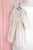 Ivory Linen Dress, Girl Baptism Dress, First Communion Dress, Linen Clothing, Jabot Dress, Linen Christening Dress, Vintage Style Dress