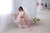 Lace Maternity Boudoir Gown for Photo Shoot in blush pink color - Matchinglook