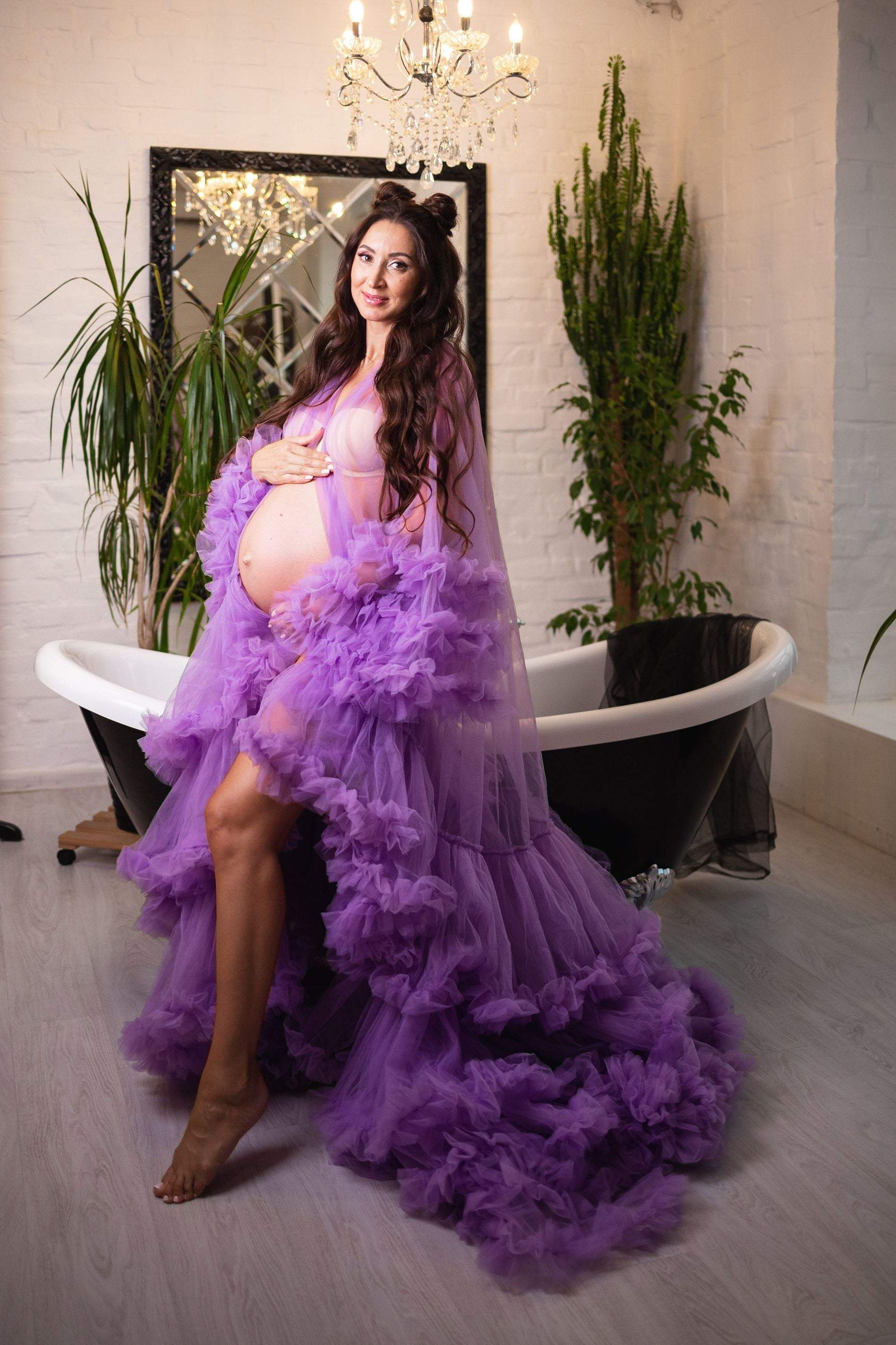 Maternity Teal 3/4 Sleeve Smock Mini Dress | New Look