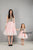 Matching Dresses for Mother and Daughter Mommy and Me Outfit Mother Daughter Matching Dress Pink Gold Tutu Lace Dresses Gold Sequin  Dress - Matchinglook