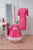Matching hot pink dresses, Mother daughter matching dress, Mommy and Me lace birthday baby girl dress - Matchinglook