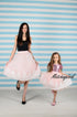 Matching Outfits for Mother Daughter Matching Dress Tutu Pink  Mommy and Me  Mother Daughter Dress Pink Birthday Dress for Girl Sequin Tutu