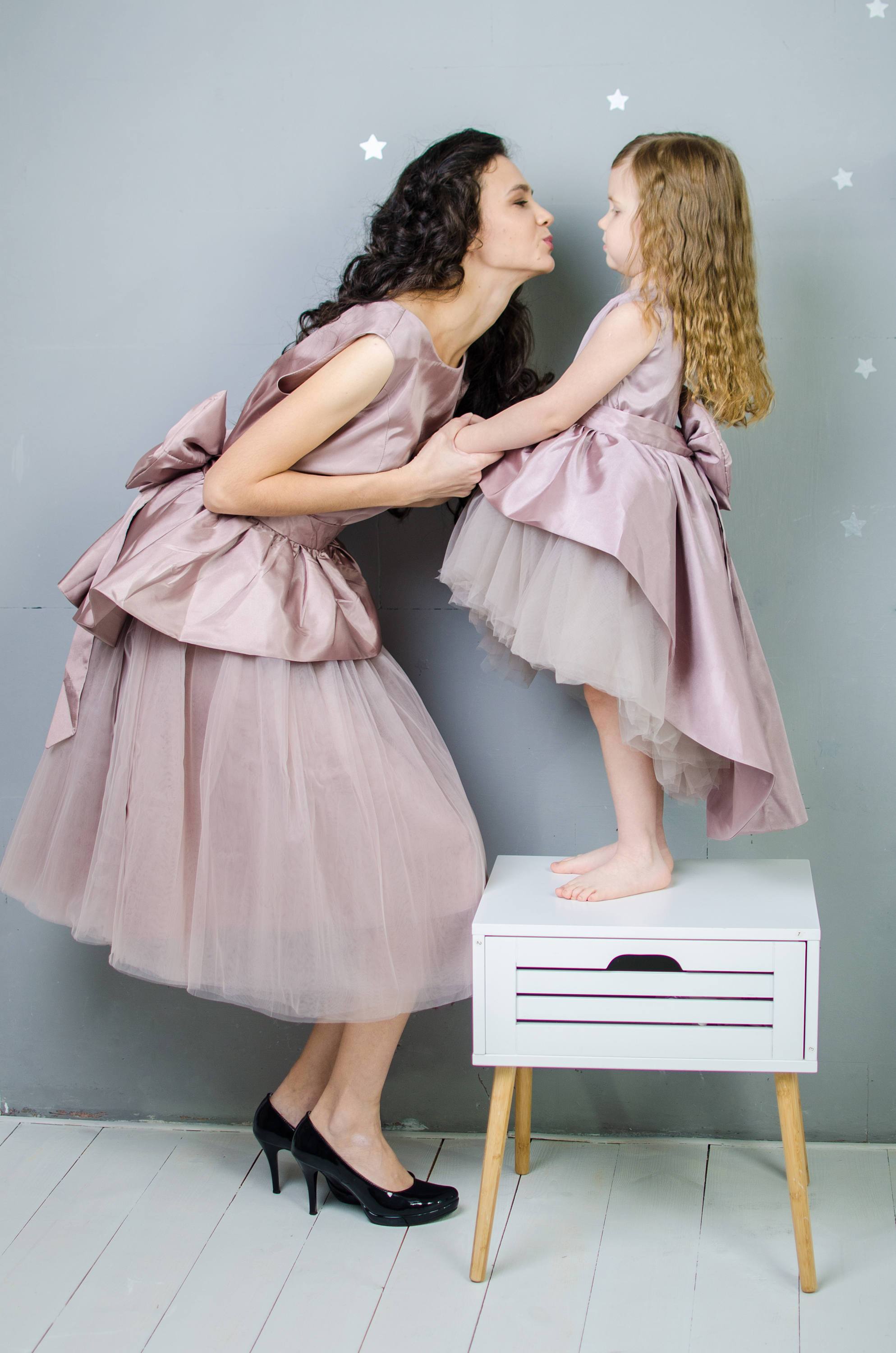Shop Matching Party Dresses Mother Daughter Matching Dress Outfits Mommy and Me Formal Dresses Taffeta and Tulle Baby Birthday Dresses - Customizable Shop Matching Party Dresses Mother Daughter Matching Dress Outfits Mommy and Me Formal Dresses Taffeta and Tulle Baby Birthday Dresses - Customizable