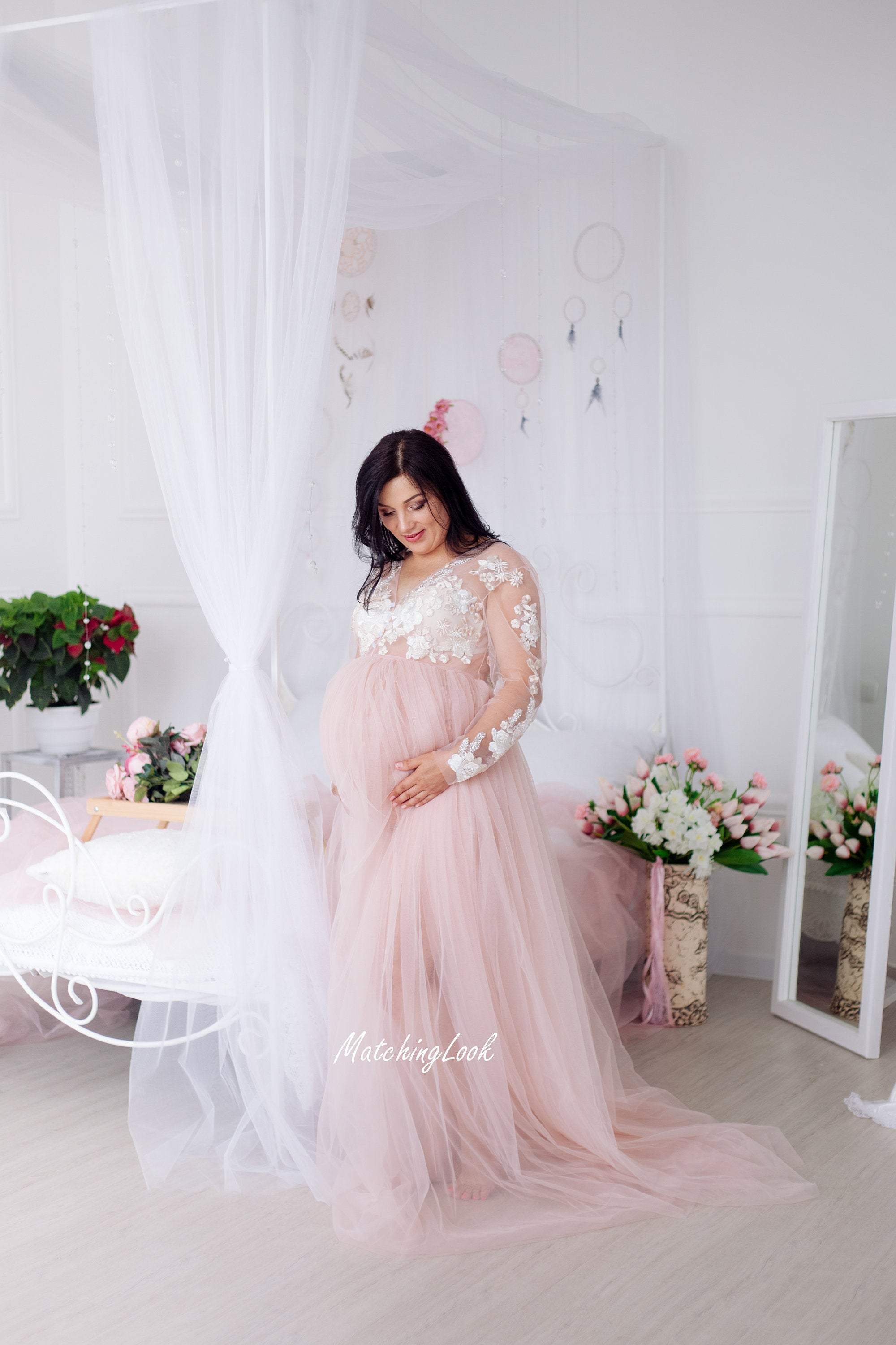 Maternity Gown – sharon rose custom