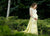 Maternity long lace dress photoshoot Pregnancy yellow dress - Matchinglook