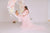 Maternity Mommy and Me Dress, Matching Maternity Photoshoot Dress, Blush Tulle Gown, Maternity Gown with train, Pregnancy Lace Dress