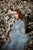 Maternity Robe For Photoshoot, Blue Maternity Tulle Robe, Boudoir Tulle Dress, Pregnancy Robe Gown, Blue Sheer Robe, Boudoir Robe Dress