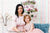 Mommy and Me Dress, Blush Pink Dress, Open Back Dress, Flower Girl Dress, Dusty Rose Dress, Girl Lace Dress, Matching Mother Daughter