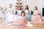 Mommy and Me Dress, Blush Pink Dress, Open Back Dress, Flower Girl Dress, Dusty Rose Dress, Girl Lace Dress, Matching Mother Daughter