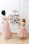 Mommy and Me Dress, Blush Pink Dress, Open Back Dress, Flower Girl Dress, Dusty Rose Dress, Girl Lace Dress, Matching Mother Daughter