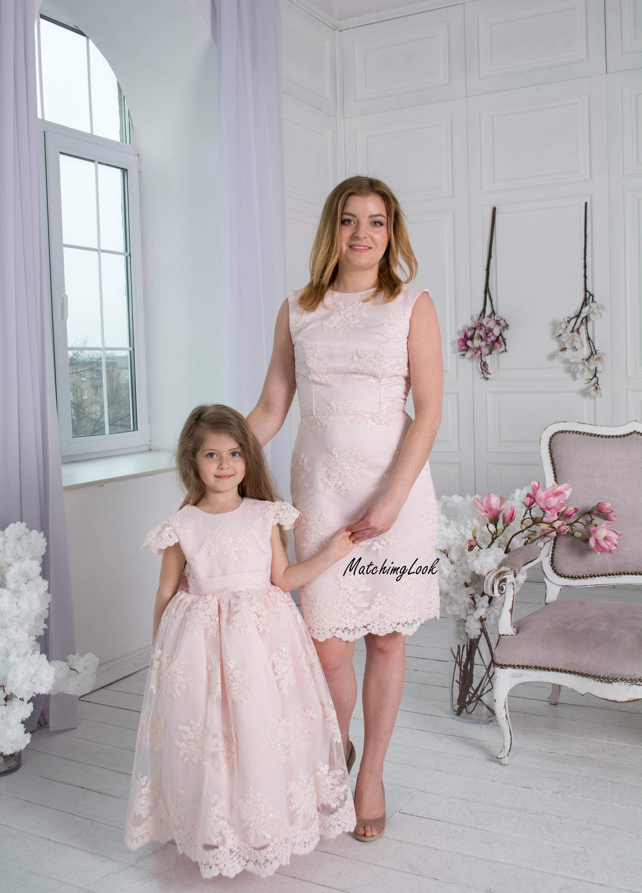 Baptism Party Mother And Daughter Christening Outfits Dresses For