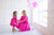 Mommy And Me Dress, Photoshoot Dress, Matching Dress for Mother and Daughter, Hot Pink Dress, Matching Outfit, Birthday Party Dress, Summer