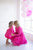 Mommy And Me Dress, Photoshoot Dress, Matching Dress for Mother and Daughter, Hot Pink Dress, Matching Outfit, Birthday Party Dress, Summer