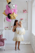Mommy and me gold tutu outfits for Xmass party - Princess belle dress for birthday party