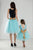 Mommy and Me Outfit, Blue Tutu Skirt, Baby Girl Dress, Mother Daughter Matching Dress, Princess Dress, Girl Birthday Dress, Photoshoot Dress
