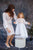 Mommy and Me White Lace Matching Dresses for First Commuion / christening/ baptism - Matchinglook
