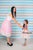 Mother Daughter Dress Pink Mommy and Me Outfit Dress Mother Daughter Matching Dress Pink Tutu Birthday Dress Pink Lace Girl Dress  Easter - Matchinglook