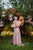 Mother daughter star floor length dresses in pink blush color - Matchinglook