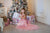 Peach Flower Girl tulle hi low Dress with tiers - Matchinglook