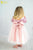 Pink birthday dress for girl Tutu dress for baby Birthaday sequin dress Flower girl pink dress Sequin pink tutu dress Dress with sleeves - Matchinglook