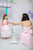 Pink birthday dress Pink tutu Flower girl dress with bow Princess dress girls pink and ivory dress First communion dress Pageant pink dress - Matchinglook