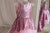 Pink flower girl dress tulle and sequins with train - Matchinglook