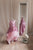 Pink flower girl dress tulle and sequins with train - Matchinglook