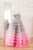 Pink Grey Mommy and Me Matching Dresses, Mother Daughter Photoshoot Dress, Wedding Ombre Tulle Dress, Mommy and Me Outfit, Tulle Tiered Gown