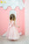 Pink Lace Dress, Flower Girl Dress, Tutu Dress For Girls, Baby Girl Birthday Dress, Girl Peach Dress, Elegant Dress, Pageant Dress, Formal