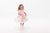 Pink Linen Dress, Girl Easter Dress, Linen Collar Dress, Baby Tutu Dress, Linen Clothing, Linen Birthday Dress, Pink Toddler Vintage Style