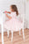 Pink Linen Dress, Girl Easter Dress, Linen Collar Dress, Baby Tutu Dress, Linen Clothing, Linen Birthday Dress, Pink Toddler Vintage Style