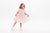 Pink Linen Dress, Girl Easter Dress, Linen Collar Dress, Baby Tutu Dress, Linen Clothing, Linen Birthday Dress, Pink Toddler Vintage Style
